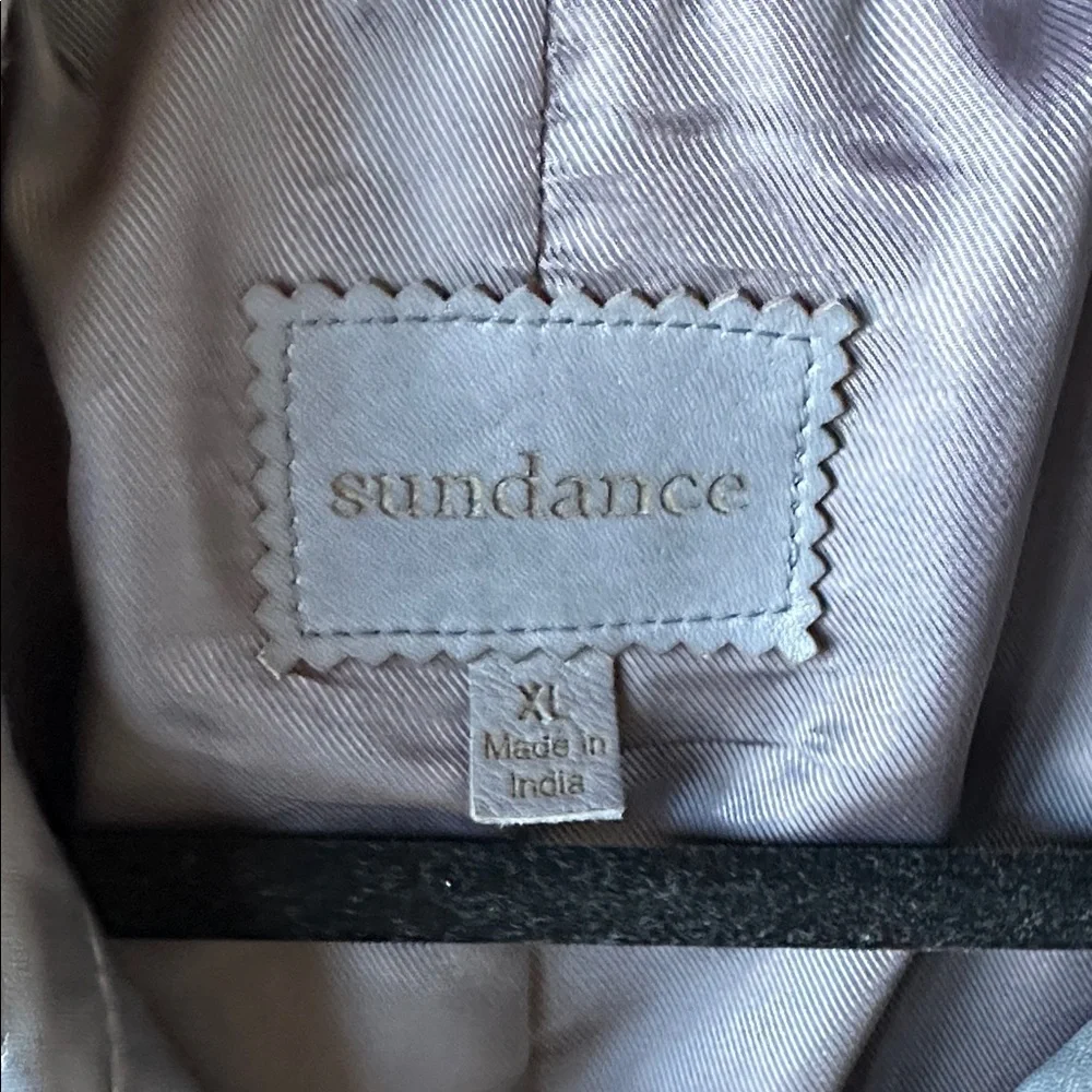 Sundance Gray Leather Jacket - Picture 2 of 4